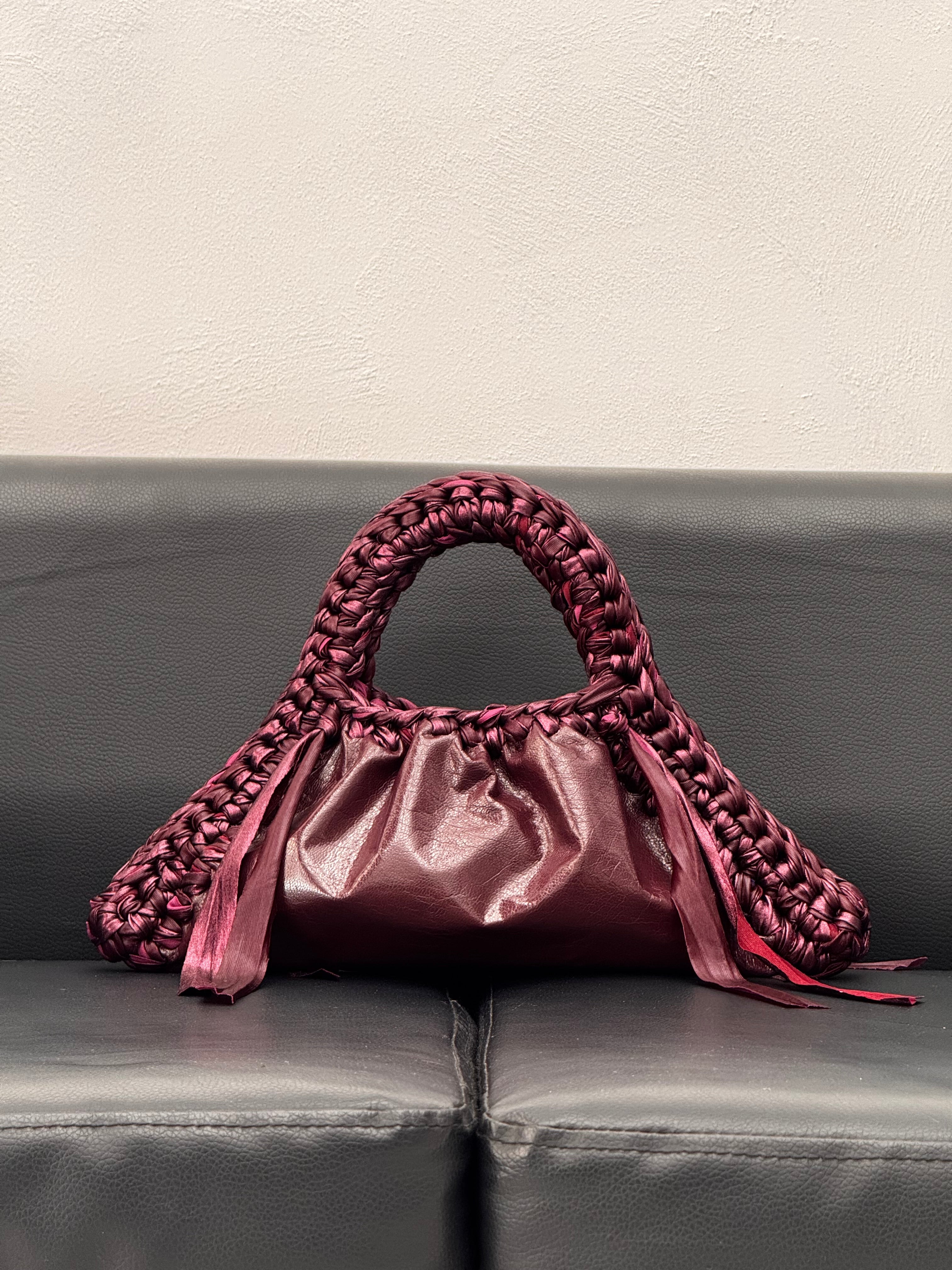 CLAIRE BURGUNDY MINI