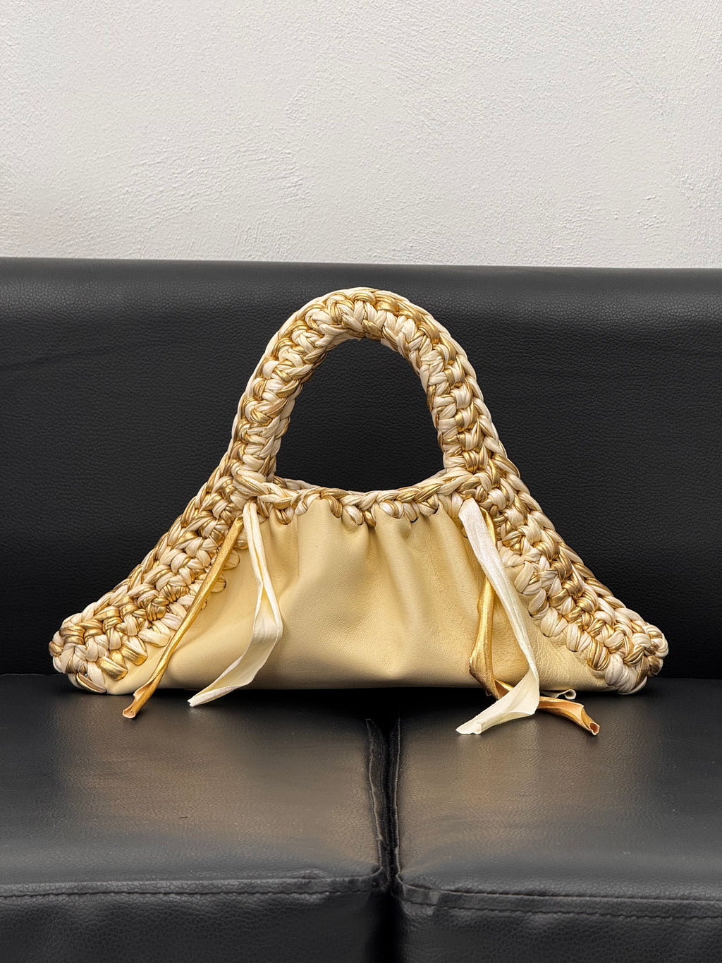 CLAIRE IVORY GOLD MINI