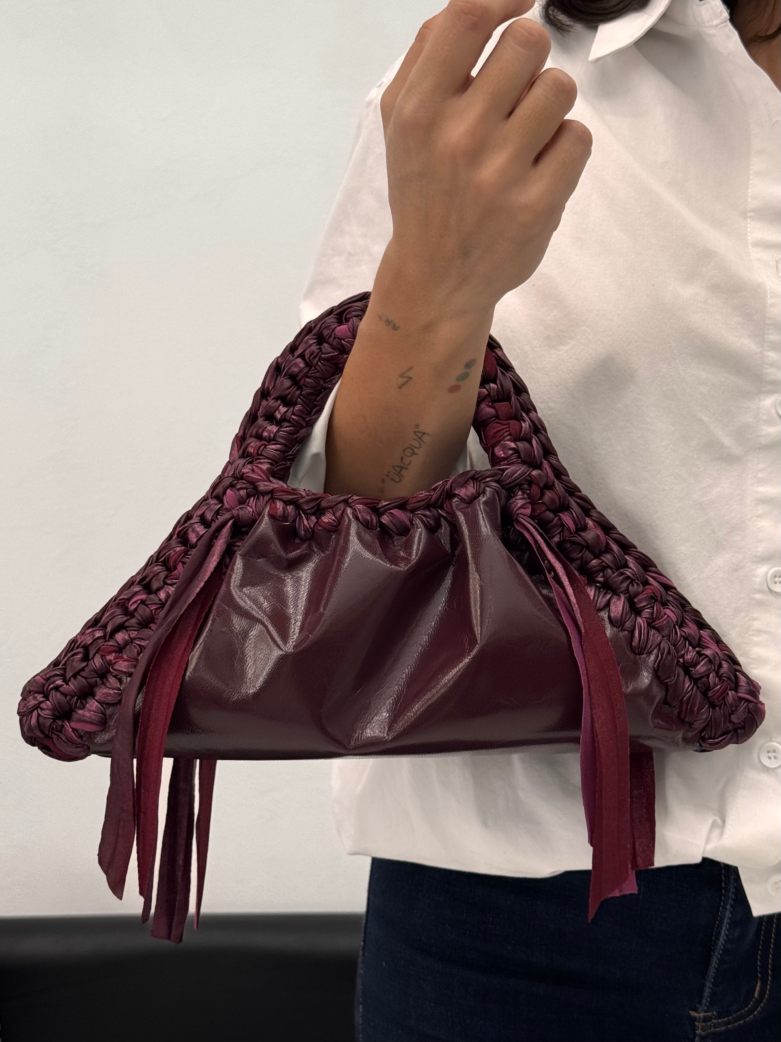 CLAIRE BURGUNDY MINI