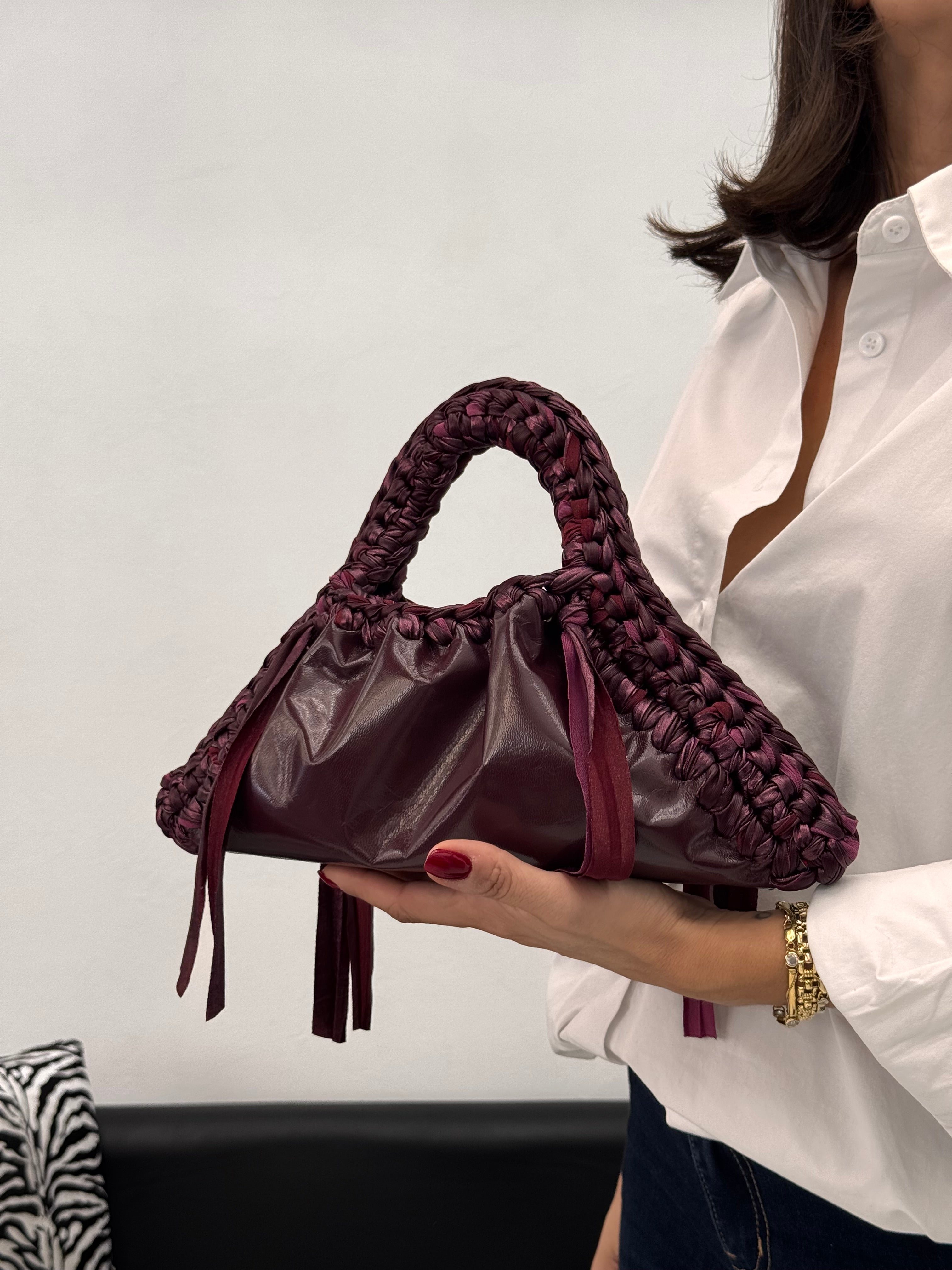 CLAIRE BURGUNDY MINI