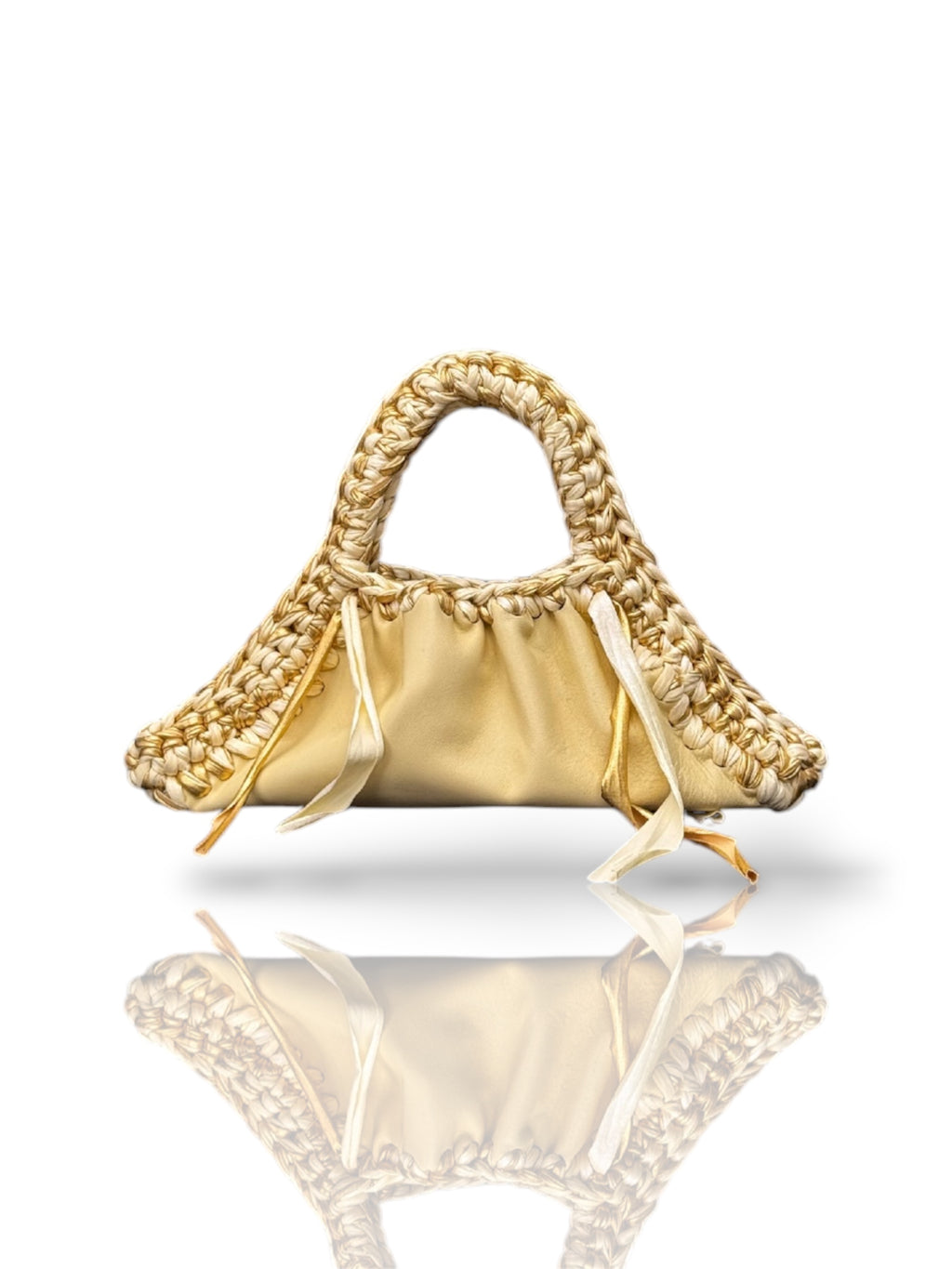 CLAIRE IVORY GOLD MINI